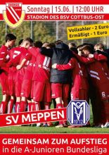 Relegation Hinspiel 15.06.2014 Energie U19 - SV Meppen U19.jpg