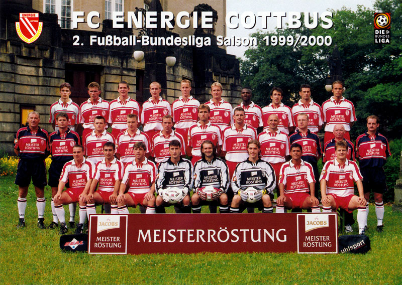 Programm Oberliga Süd 1998/99 SV JENAer Glaswerk Energie Cottbus Amateure 