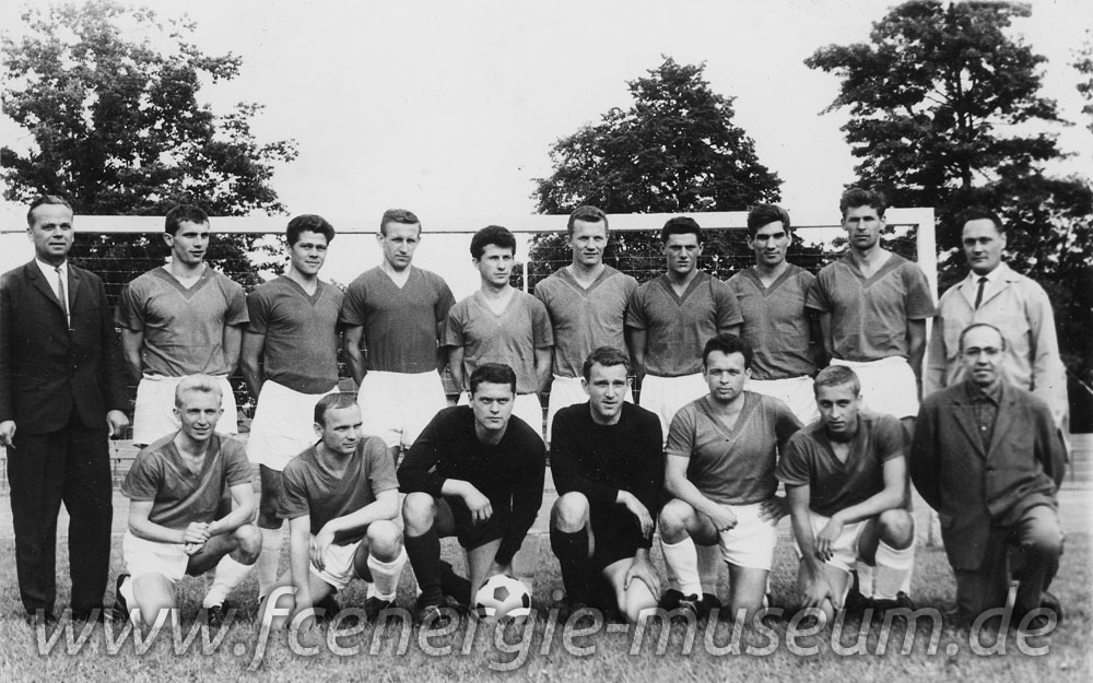 1. Mannschaft Saison 1965/66 (Rückrunde - als BSG Energie)