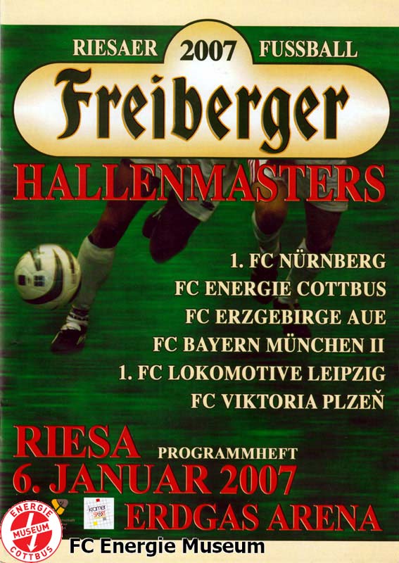 Energie Cottbus Programm 1997/98 1 FC Nürnberg 